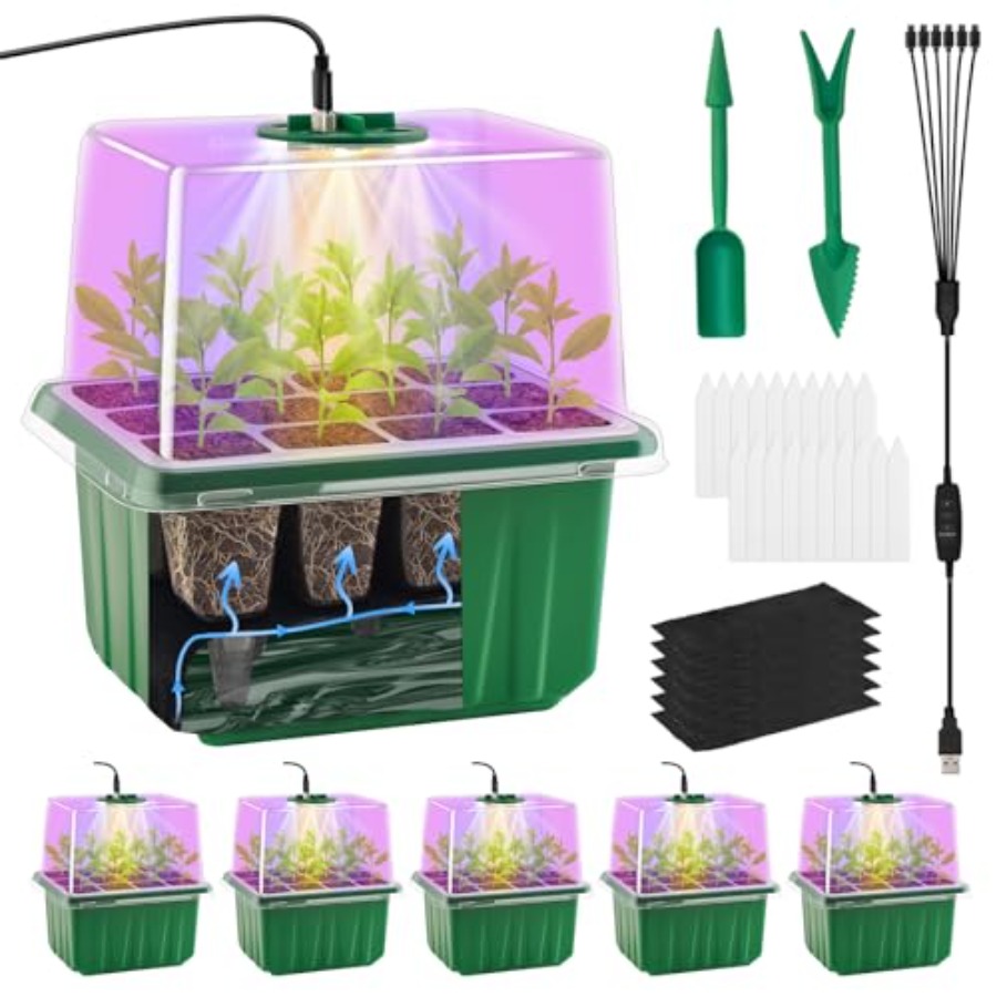 Anzuchtschale mit Beleuchtung, – Humidity Dome Kit Bewertung und Preis